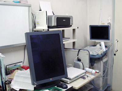 内科の診察室